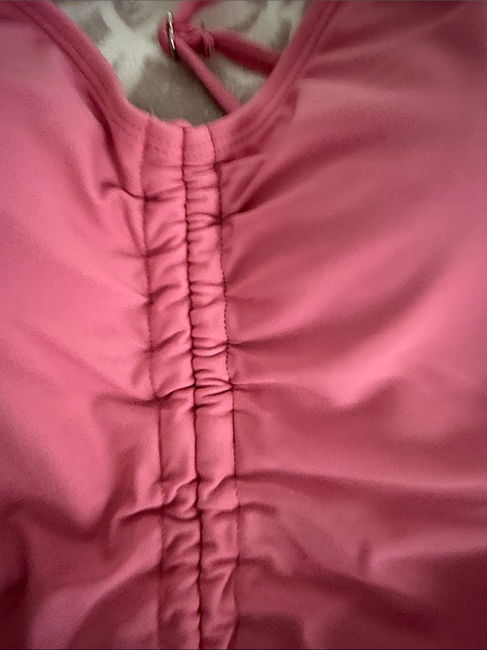 Pink Floral Two-Piece Tankini Swimsuit - Picture 4 of 7